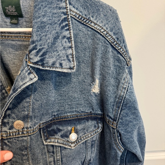 wild fable Light Blue Denim Jacket - Picture 2 of 4